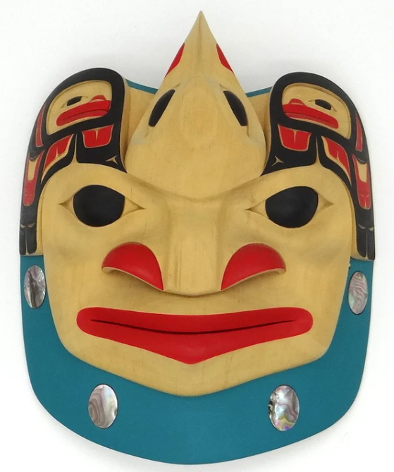 Eugene Alfred Tlingit Yukon wood carver Indigenous mask