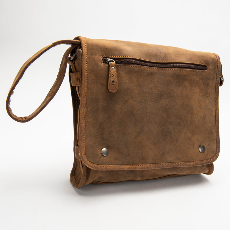 2471 Messenger Bag Bison Leather North End Gallery