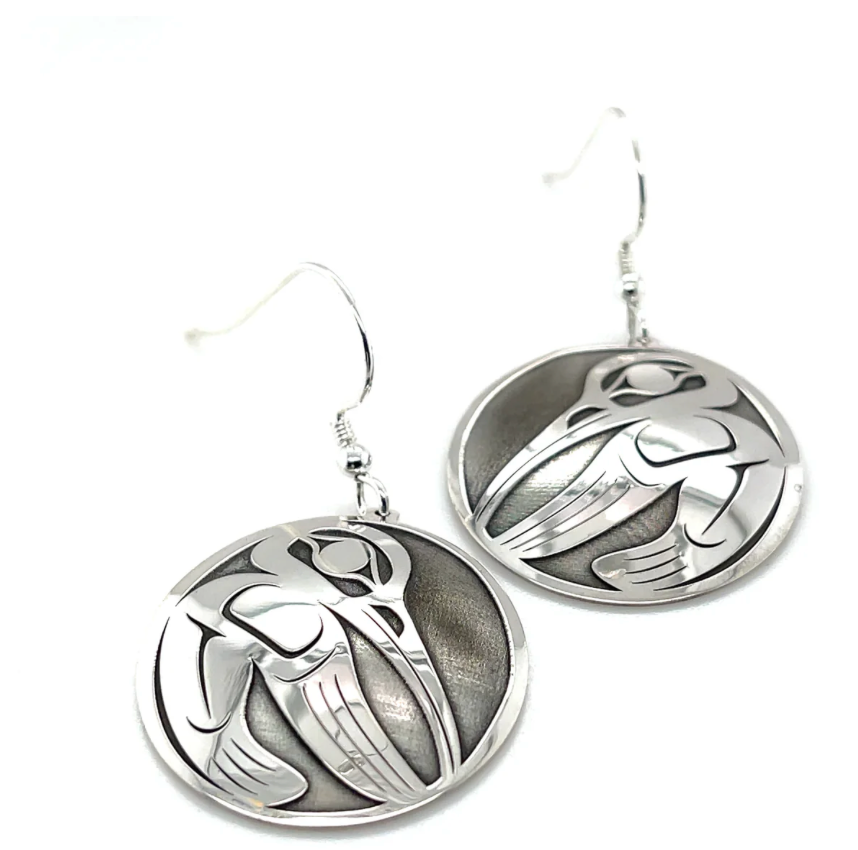 Hummingbird Round Earrings – North End Gallery