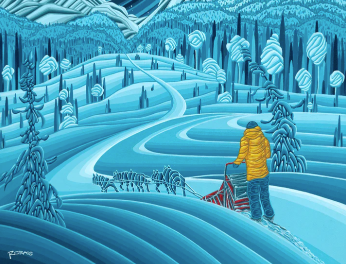 Robbie Craig Yellowknife Northwest Territories NWT artist nature prints made in Canada