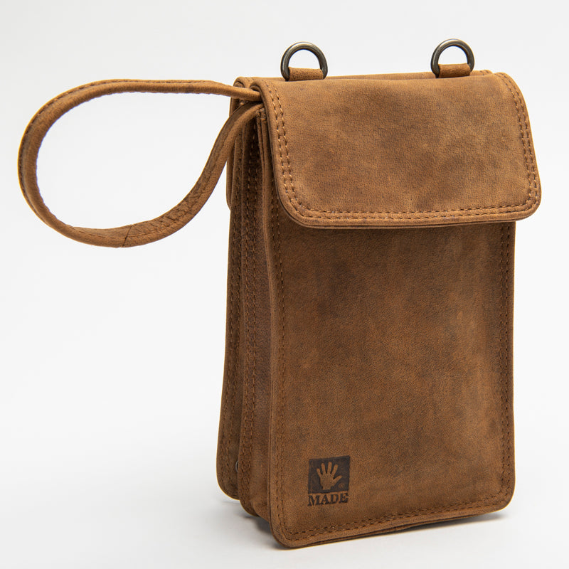 2467 Travel Purse - Bison Leather