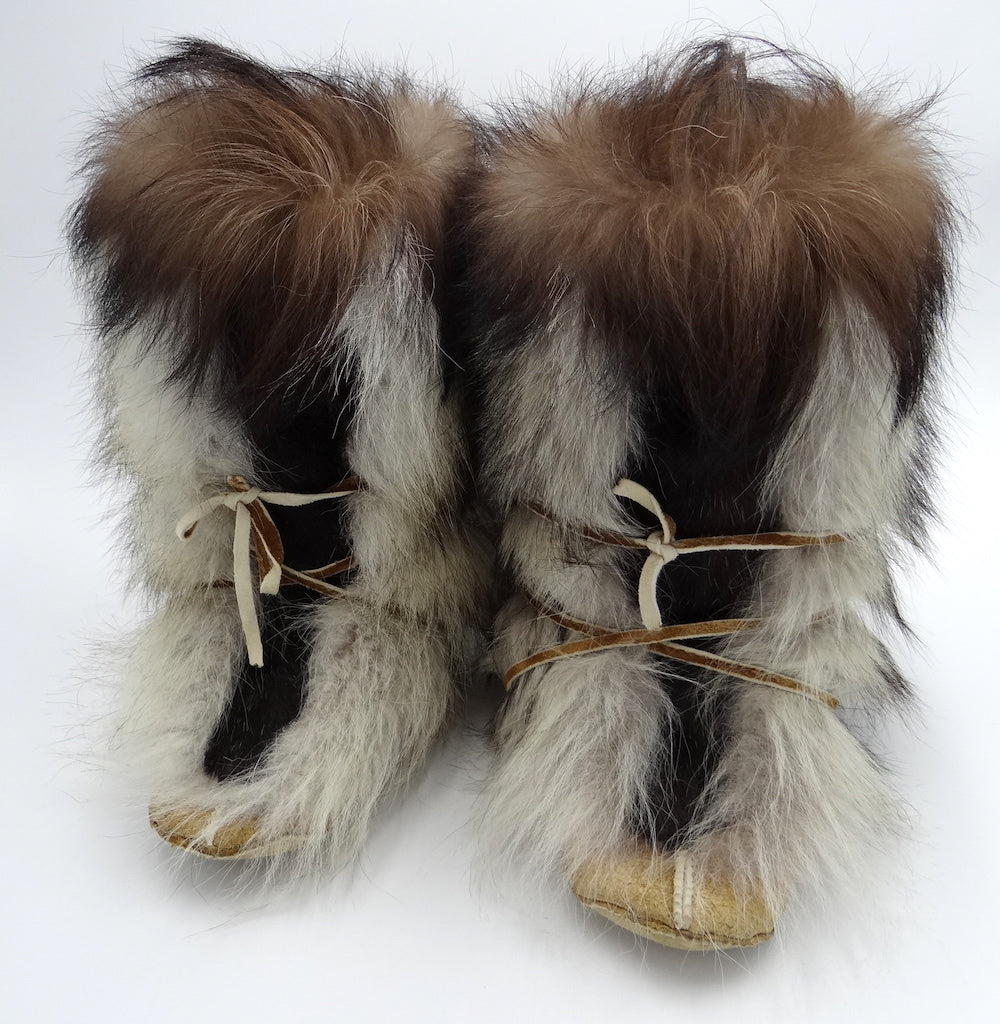 Wolf Fur Boots – North End Gallery1