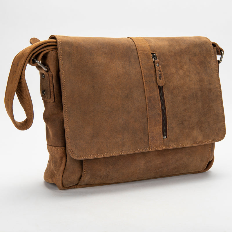 2751 Messenger Bag Bison Leather – North End Gallery